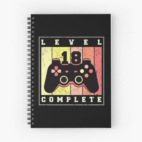 Item preview,  18 Level Complete Mens 18th Birthday Men Gaming Design designed and sold by niedi18.