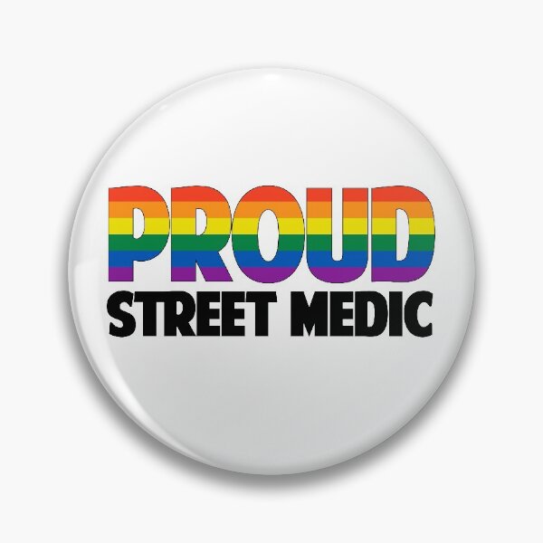 Item preview, Proud Street Medic designed and sold by Rainbow Responders.