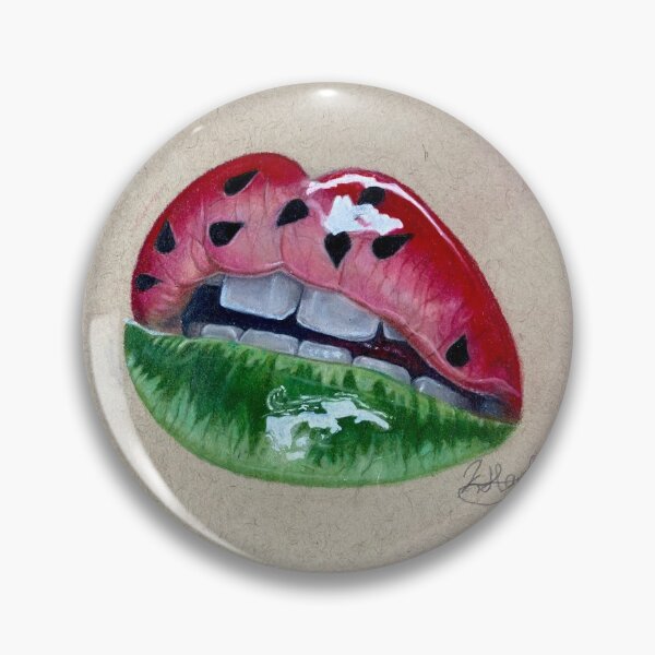 Item preview, Watermelon lips  designed and sold by Kaylahardyart.