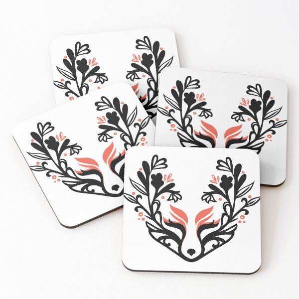 Item preview, Floral Vixen designed and sold by Millis-Art.