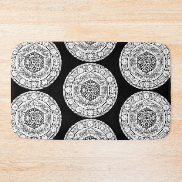 Item preview, Hand drawn mandala - zodiac designed and sold by Augras-art.
