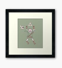 Link Adventure Framed Print