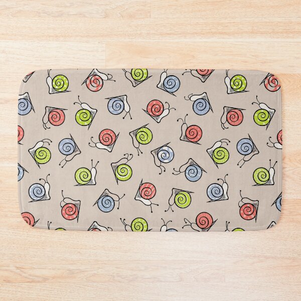 Item preview, Snails on Beige  designed and sold by saint-shores.