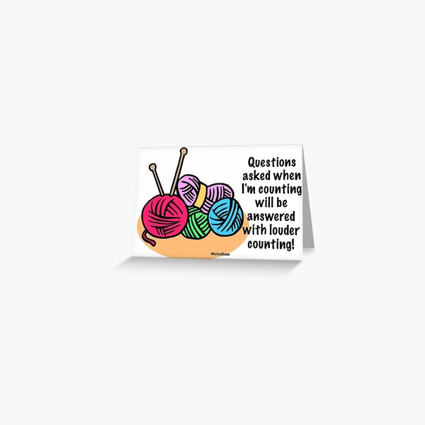 Questions asked Greeting Card