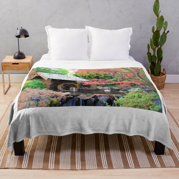 Item preview, Waterwheel among the Autumn foliage designed and sold by Kirsten Covington.