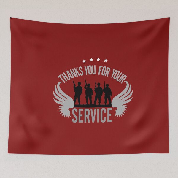 Item preview, Thank You For Your service Veterans Unique Soldier Graphic Design - July 4th - Best Father Day Gift Idea - Memorial Day  designed and sold by family1ststore.