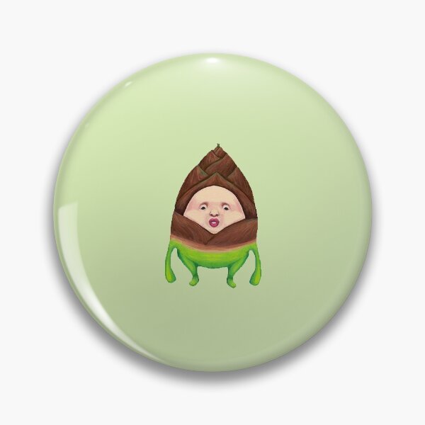 Item preview, Kobito Bamboo shoot guy sticker designed and sold by Beanists.