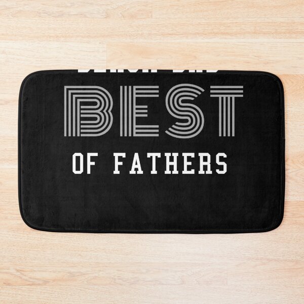 Item preview, Gift for Black DAD The Best Of Fathers slim fit t-shirts designed and sold by MERY-DESIGNS.