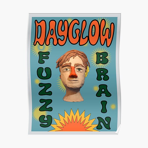 Fuzzybrain Dayglow Albumplakat Poster