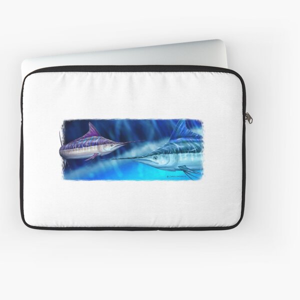 Striped Marlin Laptop Sleeve