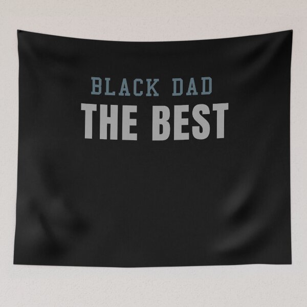 Item preview, Gift for Black DAD is The Best  slim fit t-shirts designed and sold by MERY-DESIGNS.