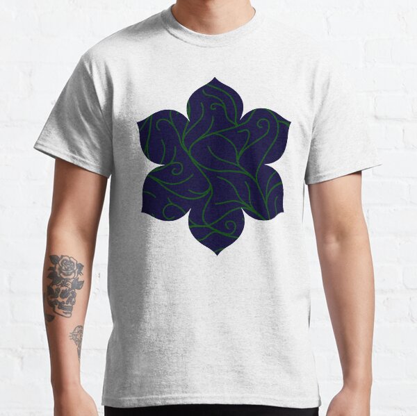 Blue Velvet, Green Vines Classic T-Shirt
