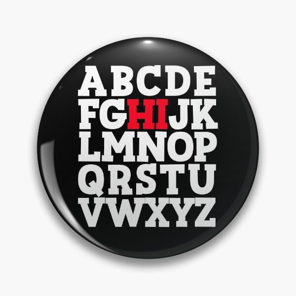 Item preview, ABC's HI Funny Hello Alphabet Student Teacher Greeting Gear designed and sold by DynamicDesign.