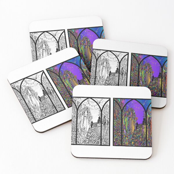 Item preview, Angel in Stained Glass designed and sold by Isabelle Calisto.