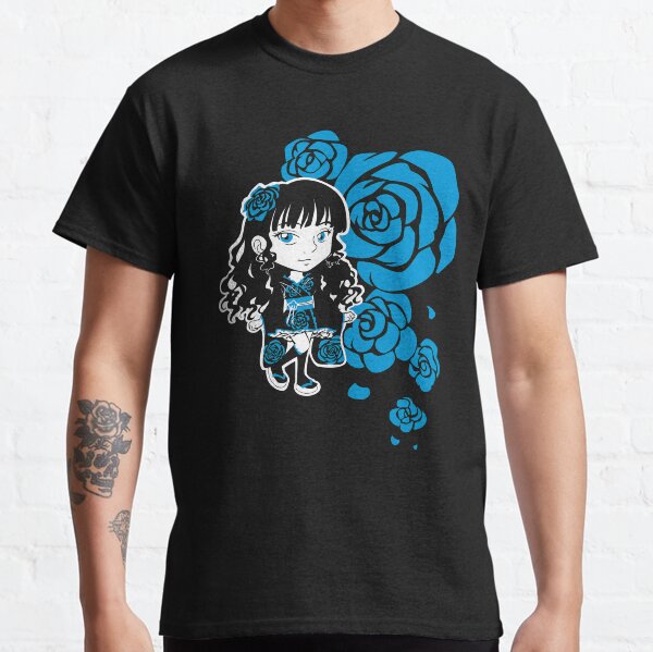 Wa-Lolita Blue Rose Classic T-Shirt