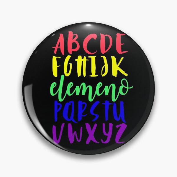 Item preview, ABC's Elemeno Colorful Cute Alphabet Student Teacher Gear designed and sold by DynamicDesign.