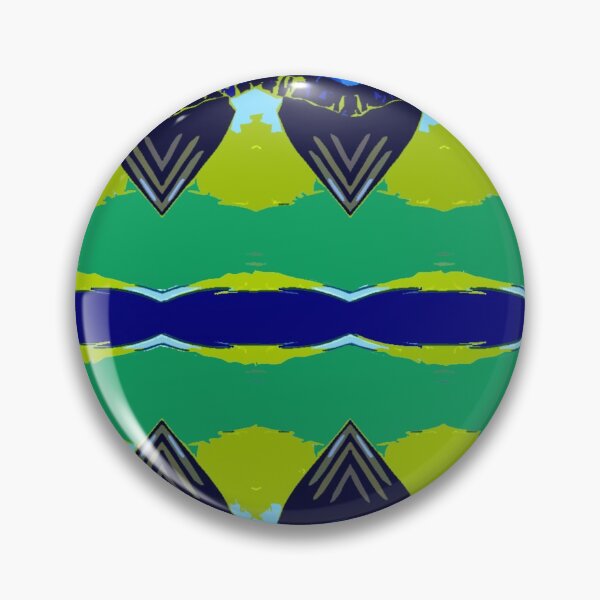 Item preview, Dark blue with green and dark shapes designed and sold by MarilynBaldey7.