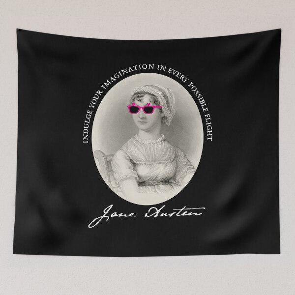 Item preview, Jane Austen Quote Portrait designed and sold by michellene.