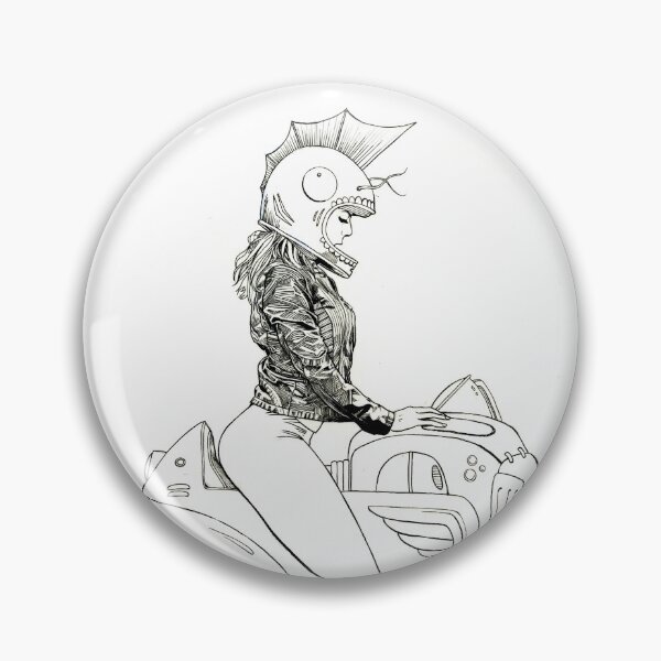 Item preview, Art Deco Biker designed and sold by kevinkosmo.