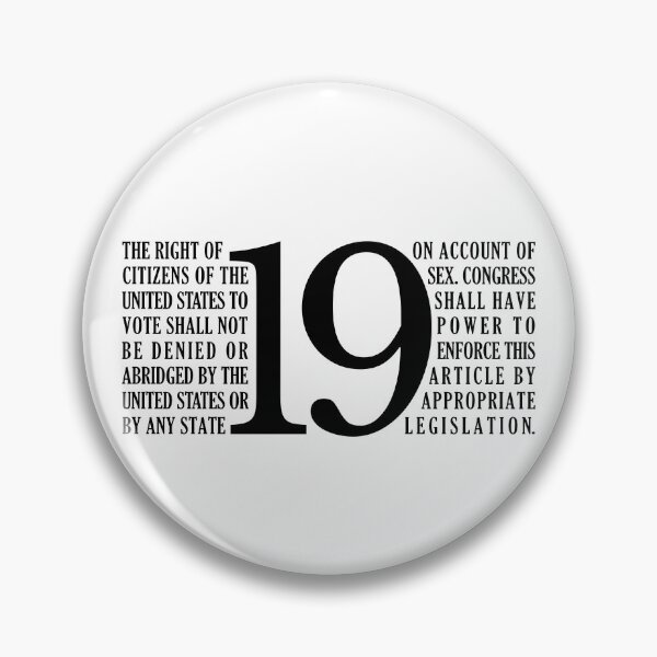 Item preview, Amendment 19 XIX Women's Right To Vote Women's Equality Gear designed and sold by DynamicDesign.