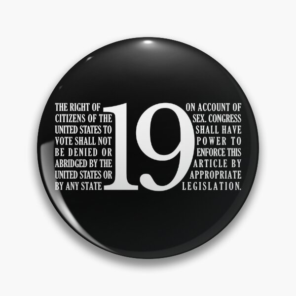 Item preview, Amendment 19 XIX Women's Right To Vote Women's Equality Gear designed and sold by DynamicDesign.