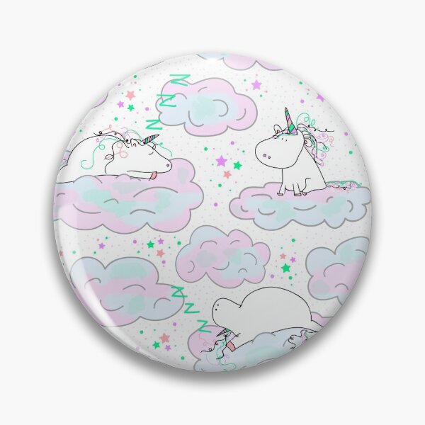 Item preview, The Lazy Unicorn in white designed and sold by saint-shores.