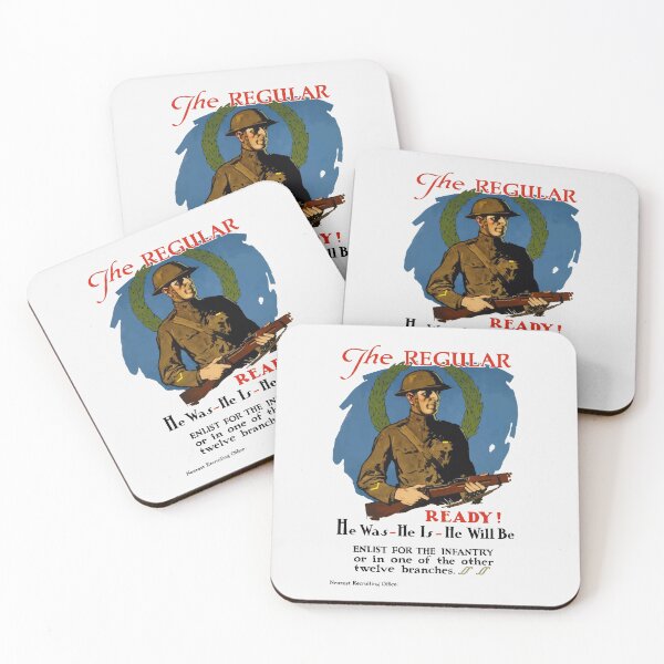 Item preview, Enlist For The Infantry -- WWI designed and sold by warishellstore.