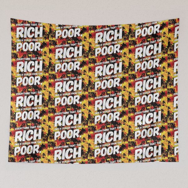 Item preview, Everything that the Rich own, is stolen from the Poor. designed and sold by Rabbitt77.