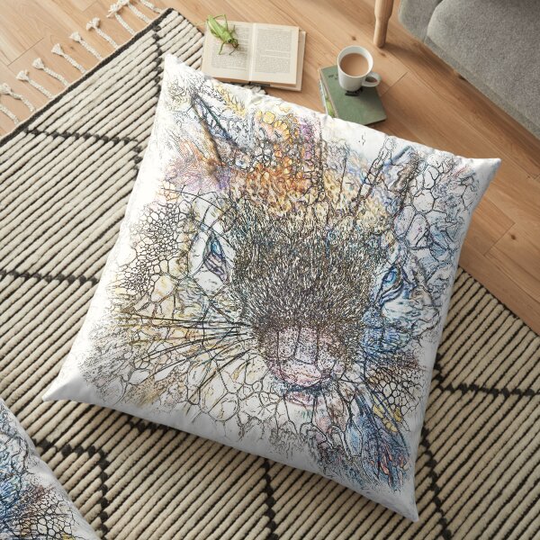 The Atlas of Dreams - Color Plate 214 Floor Pillow