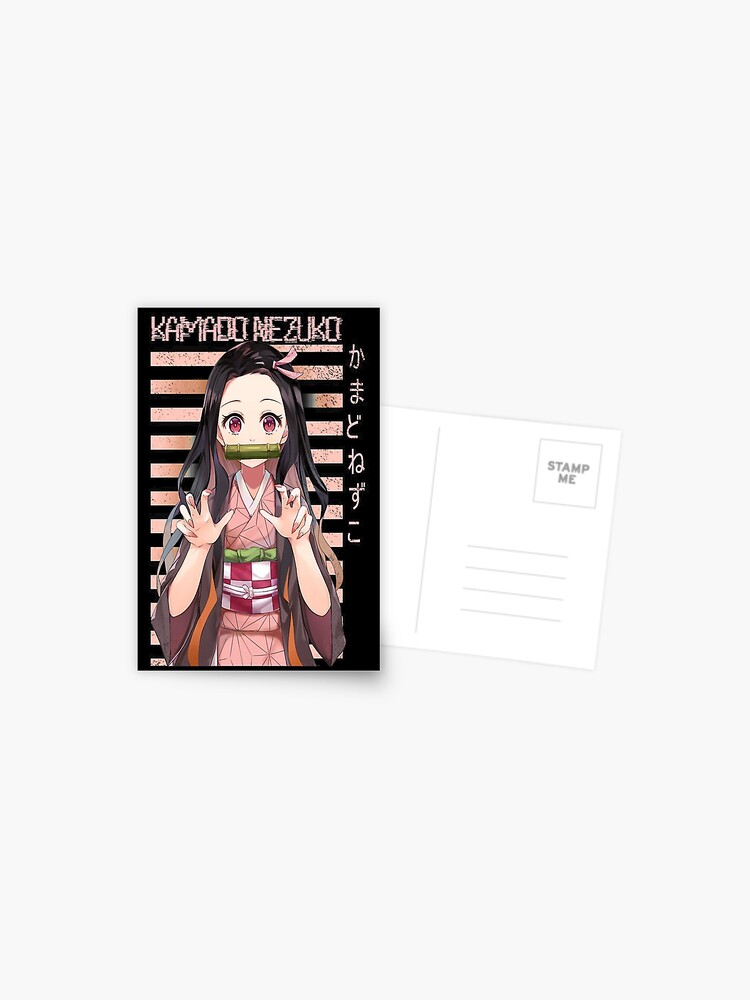 Kamado Nezuko Demon Slayer Fantasy Manga Anime Funny Meme Postcard By Mariaanna67 Redbubble