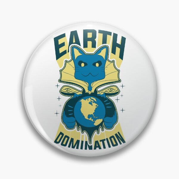 Item preview, Cats Earth Domination Plan designed and sold by therealsadpanda.