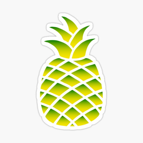 Fresh Pineapple Sticker