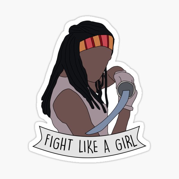 Combattez comme Michonne Sticker