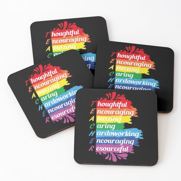 Item preview, TEACHER RAINBOW QUOTE, motivational words for teachers designed and sold by ismagarri.