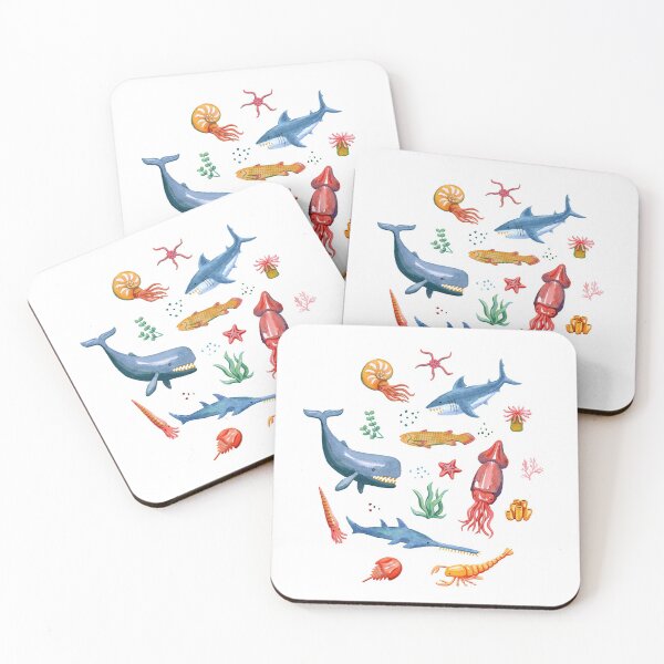 Item preview, Prehistoric ocean critters designed and sold by yukesmooks.