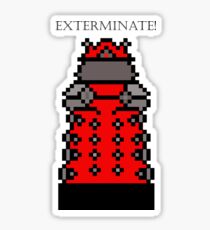 Exterminate! Sticker