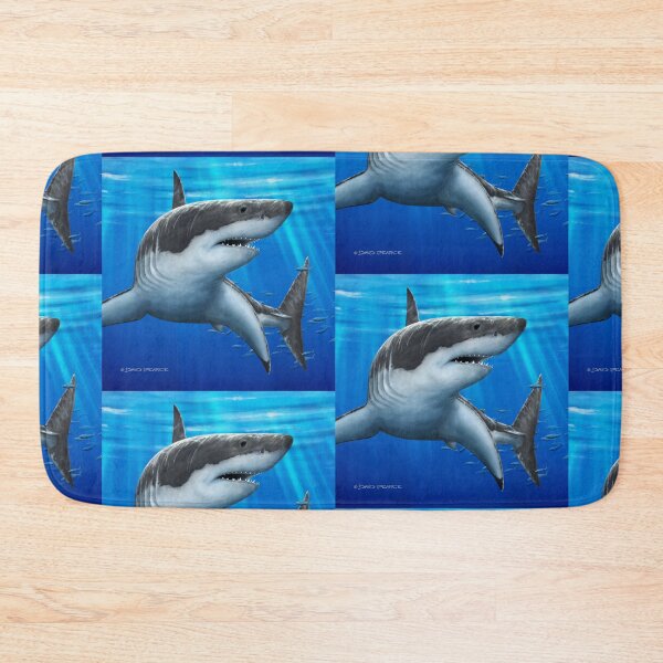 Item preview, Blue Predator - Great White Shark designed and sold by David Pearce Marine Art.