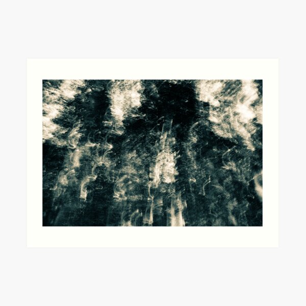 Enter - an abstract expressionism Art Print
