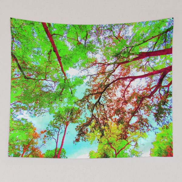 Item preview, Green Glow Spring Tree Canopy designed and sold by IgniteWithin.