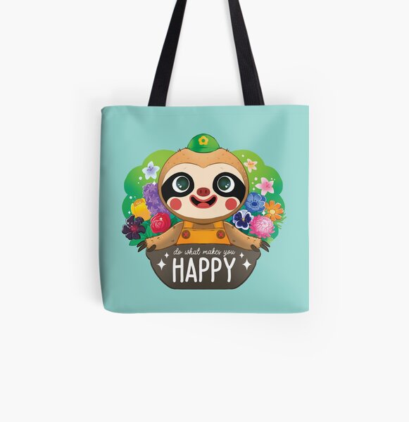 Leif - Do what makes you Happy All Over Print Tote Bag