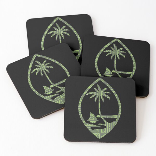 Item preview, Guam Seal with Cool Tribal Design designed and sold by islanderFJ.