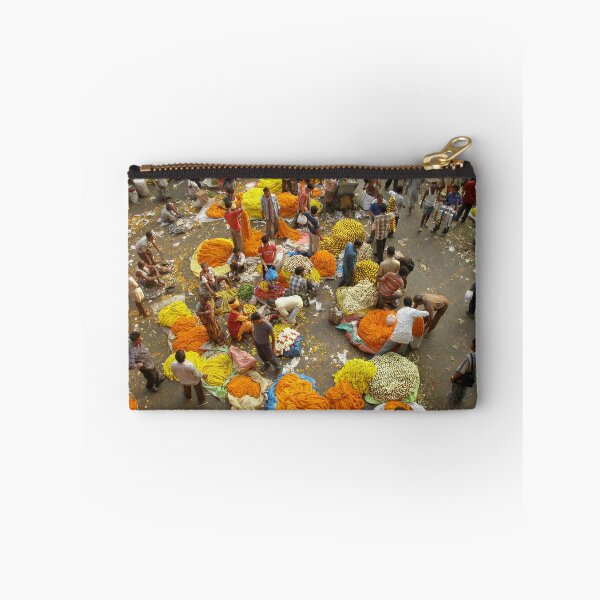 Item preview, Howrah bridge flower market Calcutta designed and sold by GerryS.