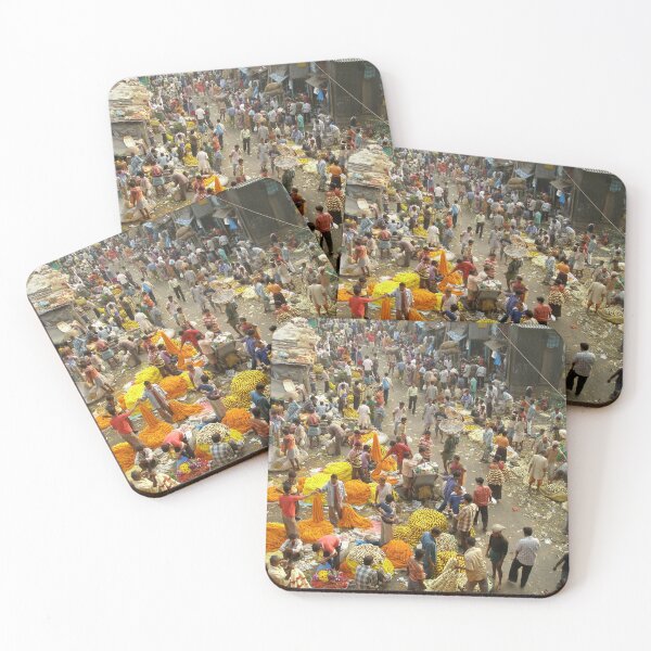 Item preview, Calcutta flower market  designed and sold by GerryS.