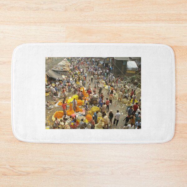 Item preview, Calcutta flower market  designed and sold by GerryS.