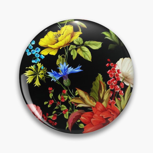 Item preview, Hibiscus roses and colorful flowers floral pattern designed and sold by Rakesh Murugan.