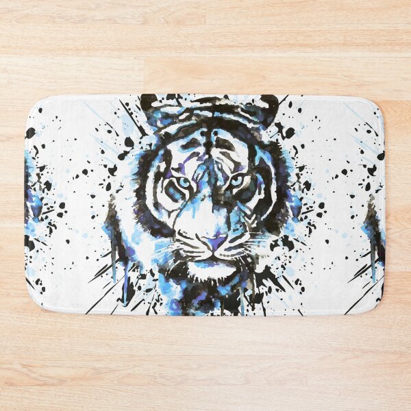 Item preview, Blue Tiger Drawing - Cool Tiger designed and sold by BabyYodaSticker.