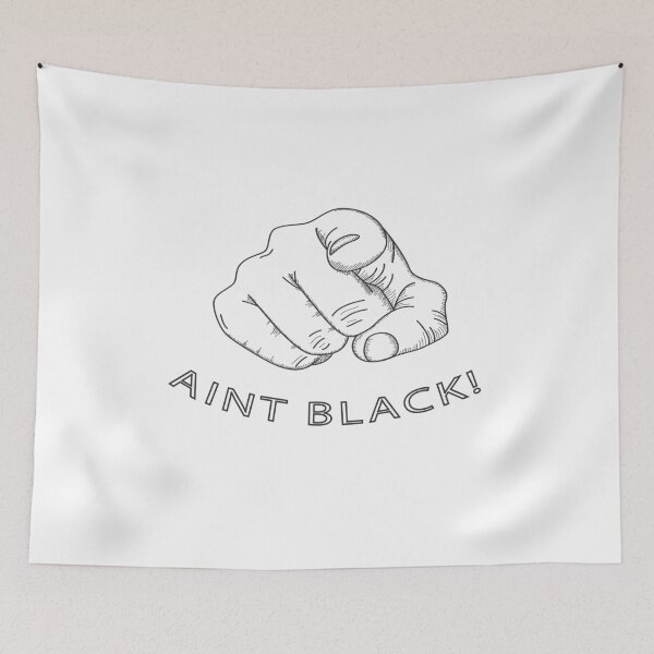 Item preview, You Aint Black Slim Fit T-Shirt designed and sold by Ms-Nach.