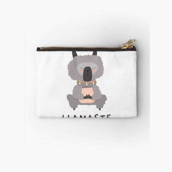 Item preview, Relaxed Llama doing Namaste designed and sold by good vibes clothing.