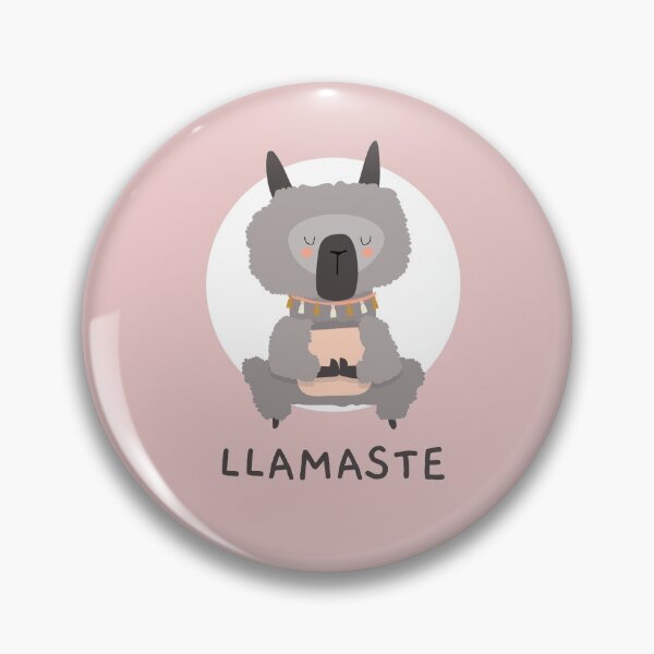Item preview, Relaxed Llama doing Namaste designed and sold by good vibes clothing.