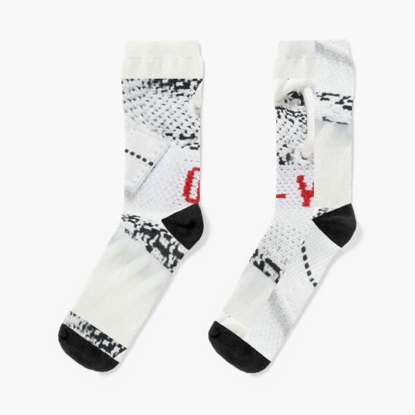 yeezy zebra socks